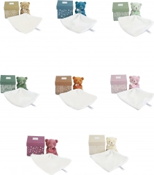 Mali plišani medo s dekicom 10 cm