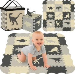 Pjenasta puzzle podloga 30,5 × 30,5 cm, 35 dijelova KRUZZEL