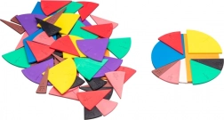 Wissner kružni izresci za poučavanje razlomaka