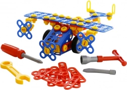 Konstrukcijski set Mladi inženjer – avion, 144 dijelova