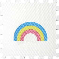 Minideckfloor Duha bijela samoljepljiva podna obloga