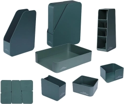 Stolni uredski set Concorde Eco, 7 dijelova, zelena