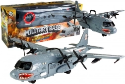 Vojni zrakoplov s efektima svjetla i zvuka