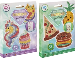 Set za izradu magneta s dijamantnim kamenčićima, 5 kom