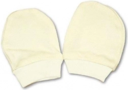 Pamučene rukavice za novorođenčad s manšetom (0–6 mj)