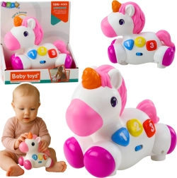 Interaktivni jednorog na kotačićima sa svjetlima i zvukovima