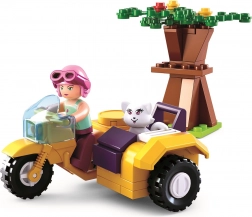 Sluban Girls Dream Motocikl s bočnom prikolicom