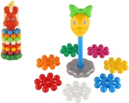 Plastična sklopiva piramida s prstenovima 26 cm – 3 varijante