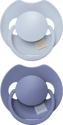 Lovi dinamička silikonska duda Prime 6–18 mj., 2 kom, baby blue/blue