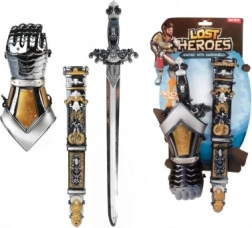 Viteška garnitura plastični mač s futrolom i štitnicima