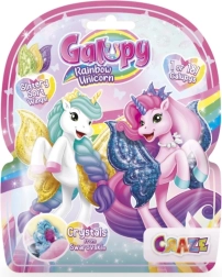 Galupy Rainbow Unicorn kolekcionarska figurica jednoroga s krilima i Swarovski kristalom