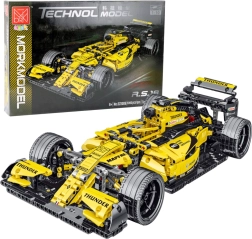 Konstruktorski set trkaći automobil R.S.18 1:10 žuti (1093 dijelova)