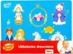 Drvena slagalica s umetkom Pepeljuga