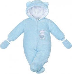 Zimski kombinezon za bebe New Baby Nice Bear plavi