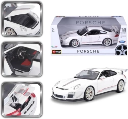 Metalni autić Porsche 911 GT3 RS bijeli mjerilo 1:18