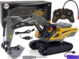 Daljinski upravljani bager Caterpillar 2.4G Žuti