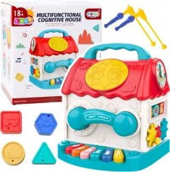 Interaktivna edukativna kocka u obliku kućice za djecu