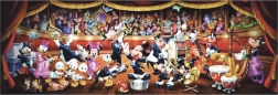 Clementoni panoramske puzzle Disney Orkestar 1000 dijelova