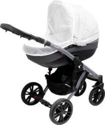 New Baby Basic Stroller Mosquito Net white
