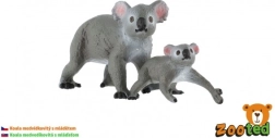 Koala s mladunčetom – set od 2 plastičnih figurica 4–6 cm