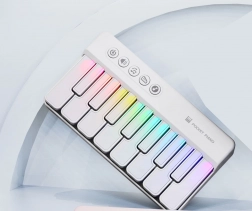 Glazbeni mini klavir bijeli za djecu