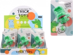 Plastični privjesak krokodil s zvončićem