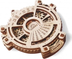 Drveni mehanički kalendar UGEARS – 3D puzzle