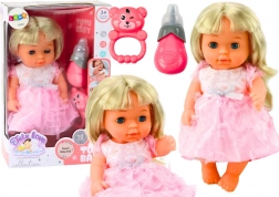 Lutka u Ružičastoj Haljini s Dodacima i Zvukovima