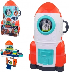 Svemirska raketa s priborom na baterije