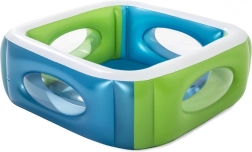 Nafukajući bazen s prozorima za djecu - 168 cm x 168 cm x 56 cm