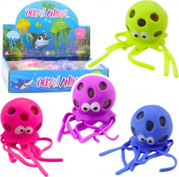 Antistresna gumica u obliku hobotnice s gel kuglicama