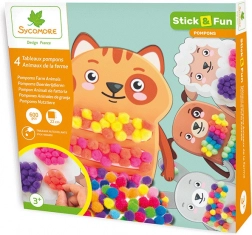 stick & fun ukrašavanje pomponima – kućne životinje