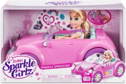 ZURU Sparkle Girlz ružičasti kabriolet s lutkom 26,5 cm