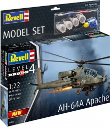 Modelarski set helikoptera AH-64A Apache 1:144 REVELL