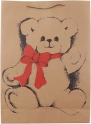 Poklon-vrećica s medvjedom velika