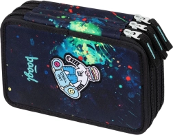 Baagl school pencil case three-tier Chill GRS