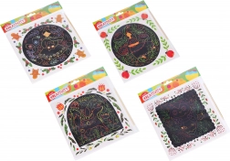 Izgrebiva slika 20x20 cm