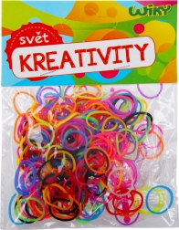 Čarobne pletene gumice u raznim bojama, 200 kom