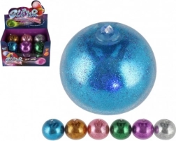 Antistresna loptica sa svjetlom u svjetlucavim bojama