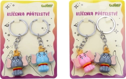 Privjesak za ključeve prijateljstva - slon