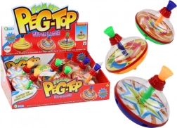 Tradicionalna vrteća čigra za djecu 15 cm x 14 cm, 3 uzorka