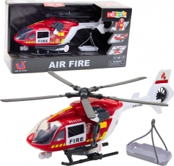 Vatrogasni spasilački helikopter sa svjetlima i zvukovima 1:12