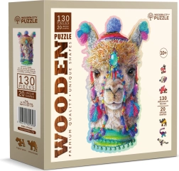 Drvene puzzle mistična lama 130 dijelova WOODEN CITY