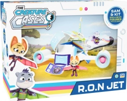 Zrakoplov THE CREATURE CASES s figuricama Sam i Kit