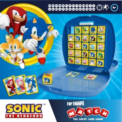 Sonic Top Trumps Match – prijenosna logička igra za djecu