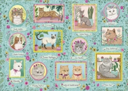 Gibsons Puzzle Poznate Mačke 1000 Dijelova