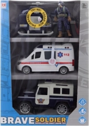 Set Policijskih Igračka s Baterijskim Pogonom