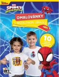 Bojanka s naljepnicama za peglanje SPIDEY