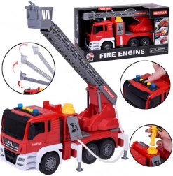 Vatrogasno vozilo s vodenom pumpom, svjetlima i zvukovima, pogon na inerciju