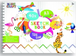 Skicirka A3, 40 listova, 135 g/m² Creative Craft Group